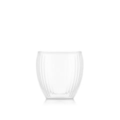 Bodum Pavina Double Wall Ribs Glass - 2 Pack
