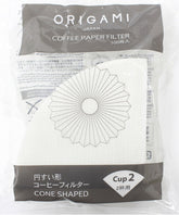 Origami Cone Paper Filters - 100 Pack