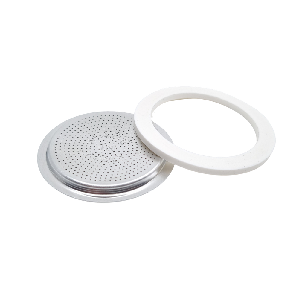 Bialetti Ring and Filter Pack - Aluminium