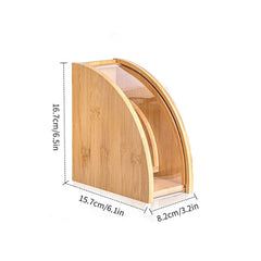 Bamboo Coffee Paper Filter Holder