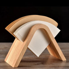 Coffee Paper Filter Holder Wooden