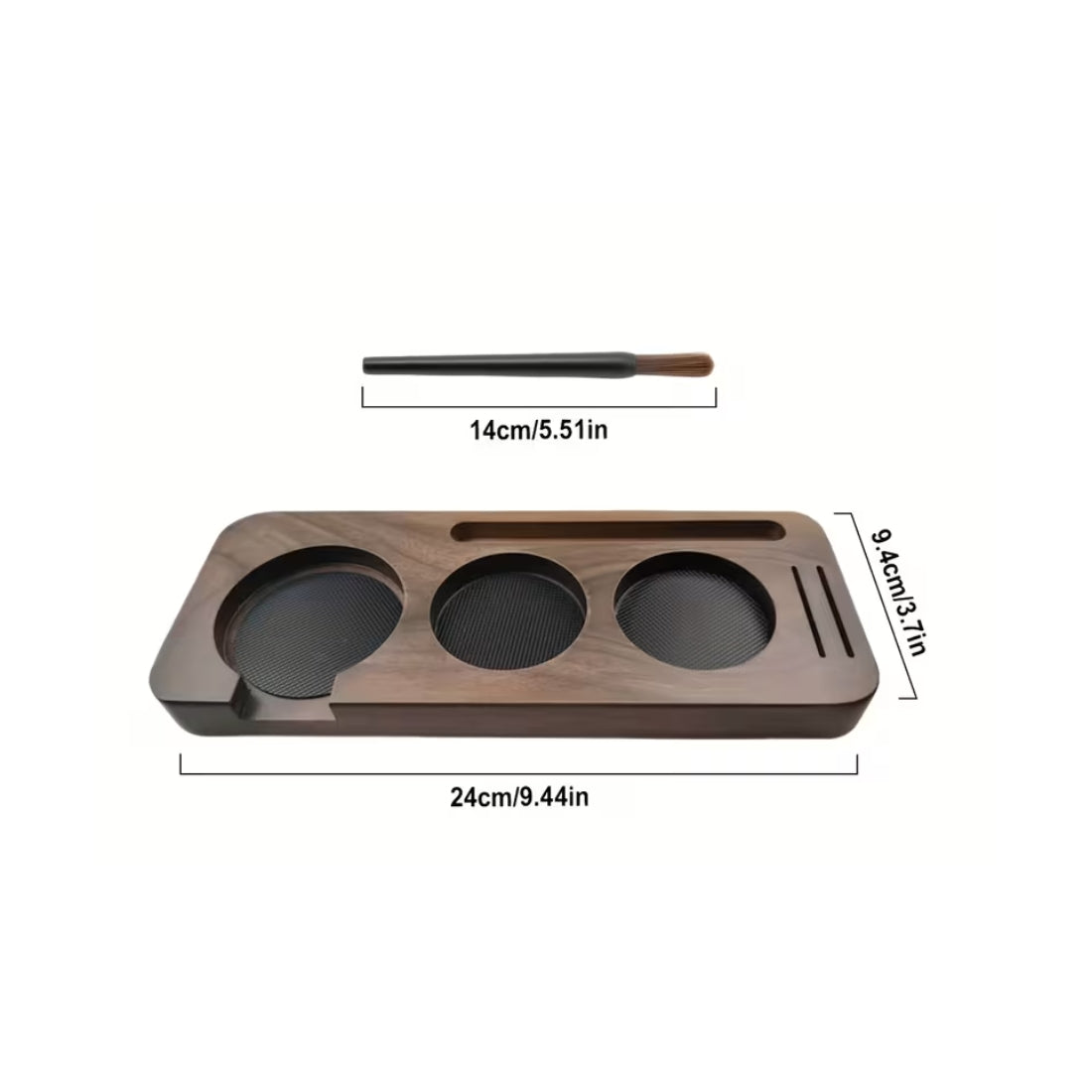 Coffee Tamp Station Wooden 58mm