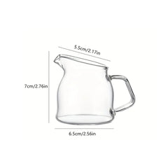 Mini Glass Milk Pitcher