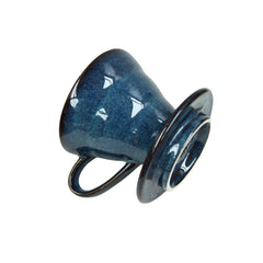 Ceramic Coffee Dripper - Deep Blue