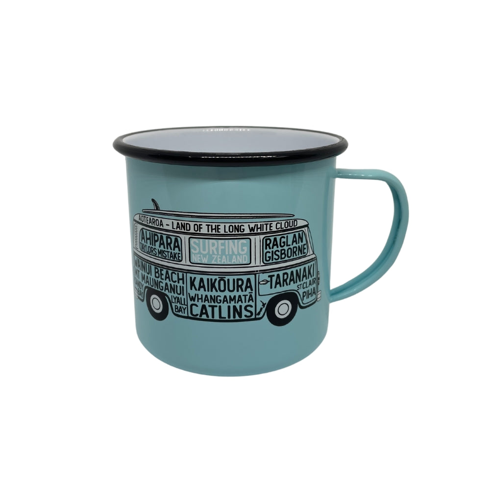 Moana Road Enamel Mug