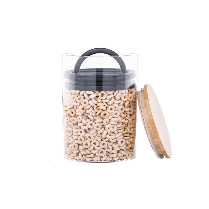 Airscape Glass/ Bamboo 7" Medium Container - 450g
