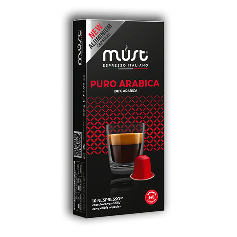 Must Espresso Aluminium 50 Pod Selection Box