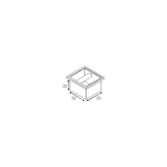 Brew Espresso Square Coffee Knock Chute