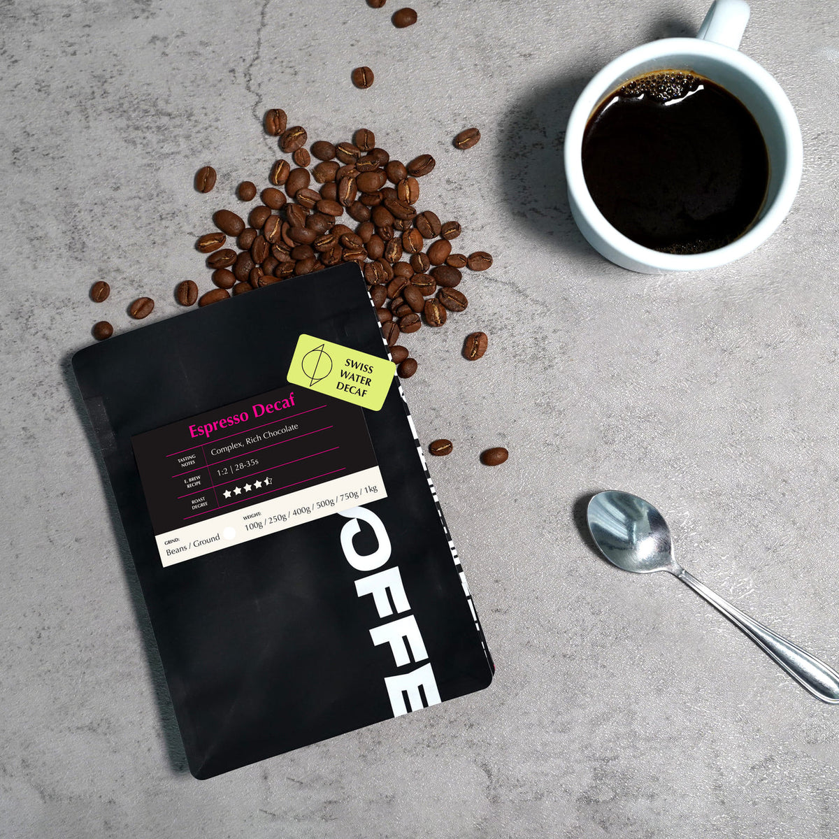 M Coffee Espresso Decaf