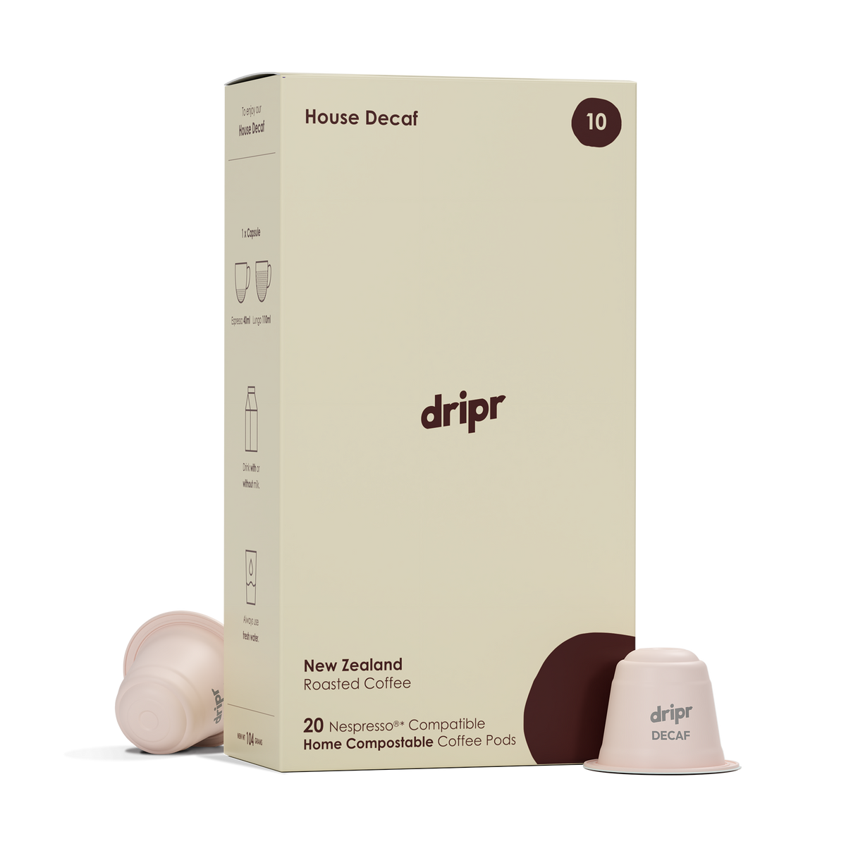 Dripr Coffee House Decaf