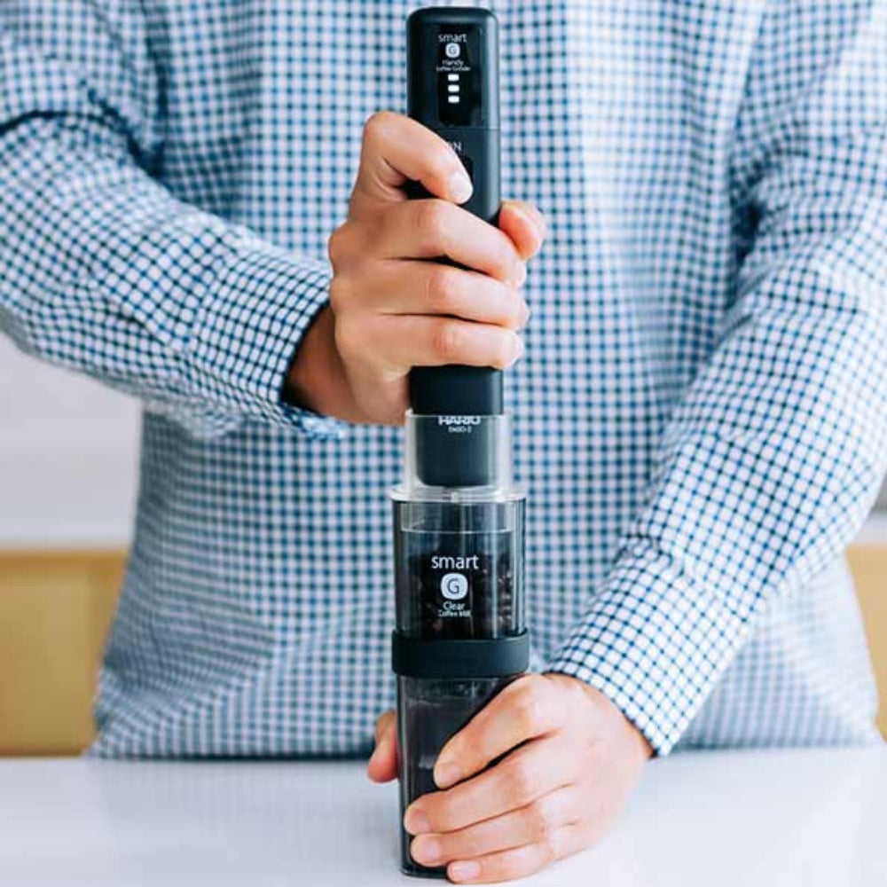 Hario Smart G Electric Hand Grinder Set