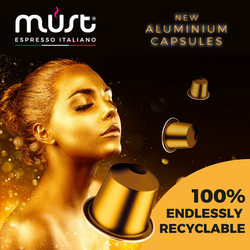 Must Espresso Aluminium Coffee Pod - Ristretto