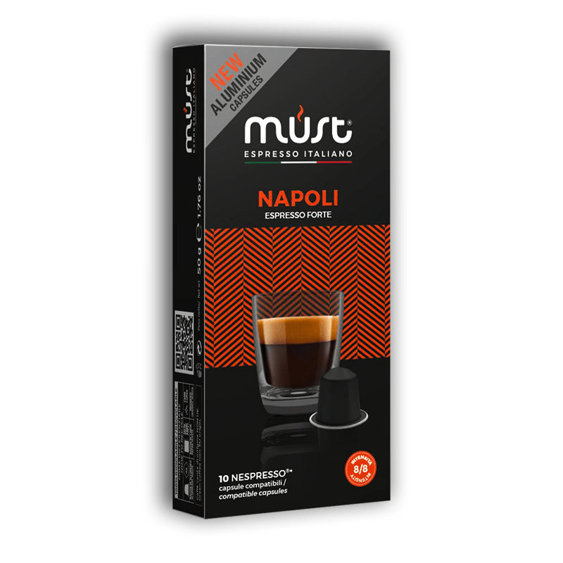 Must Espresso Aluminium 50 Pod Selection Box