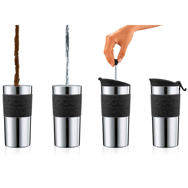 Bodum Travel Press Stainless Steel 0.35L